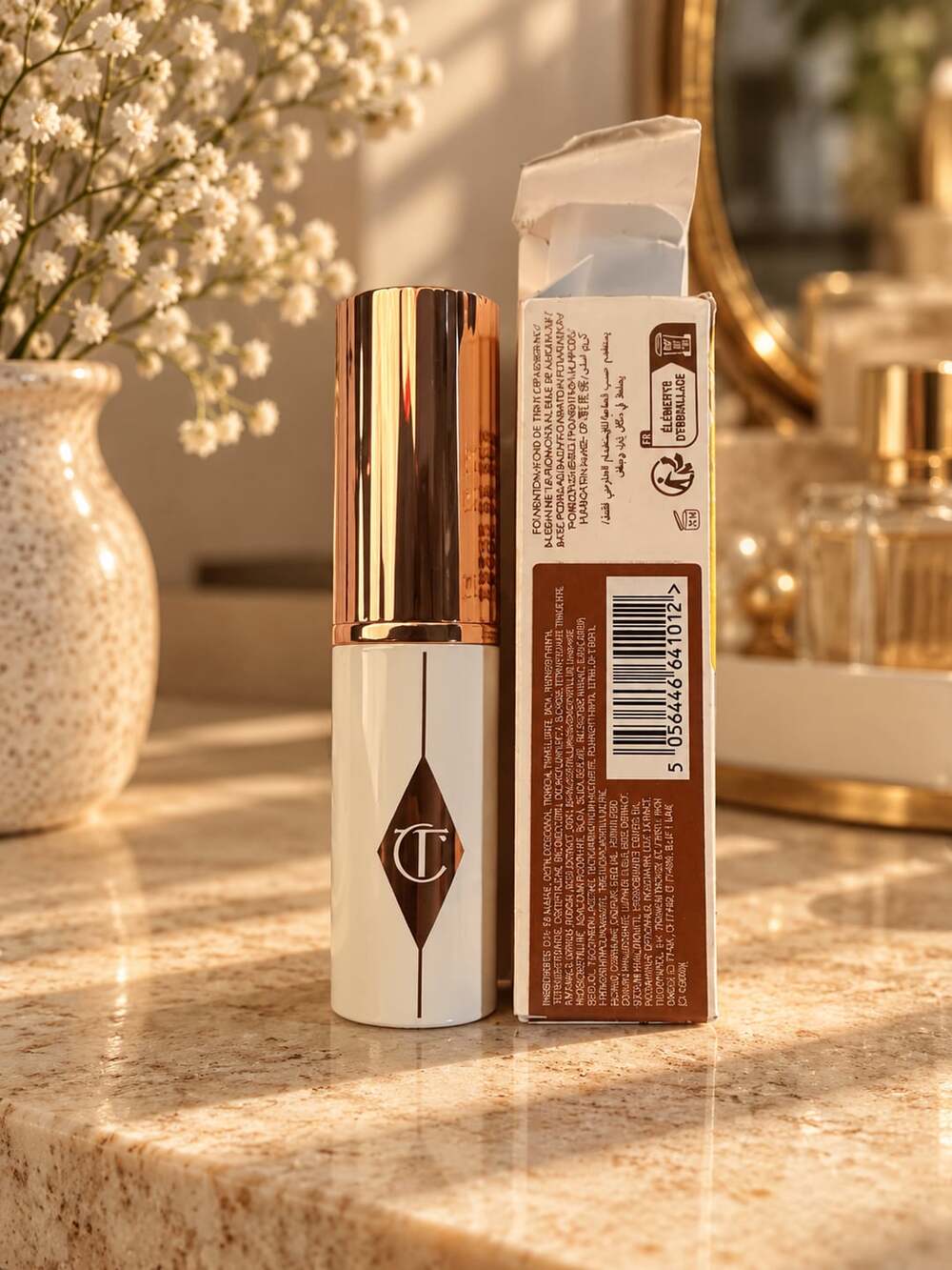 Charlotte Tilbury Unreal Skin Sheer Glow Tint 14 Deep Fonce